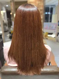 縮毛矯正アイロンモデルAujuaトリートメント付き