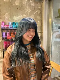 🫧透明感たっぷりカラー🫧ワンカラー・トリートメント付きಇ
