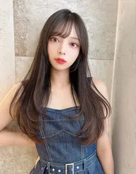 ☁️カット + ワンカラー + クイック髪質改善トリートメント