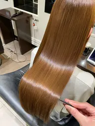 ブリーチなしで透明感🫧カット+ダブルカラー+トリートメント