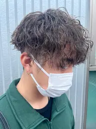 【銀座出身】メンズカット×ツイストスパイラルパーマ