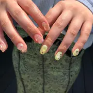 (new!)クリアフレンチ🫶【オフ込み】(クリアフレンチ長さだし＋アートok!)