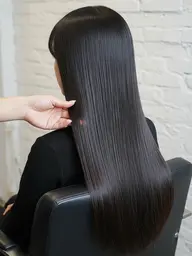 ［4/29.30限定クーポン🤍］縮毛矯正＋髪質改善カラー