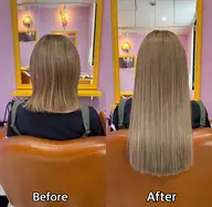 シールエクステ100枚+【地毛の長さを変えず/エクステを馴染ませ】カット¥19000