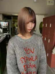 ✨当日限定✨カット＋カラー＋クイックトリートメント ボブ/レイヤー/ウルフ/大阪/梅田