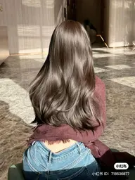 🇰🇷韓国風ヘア🇰🇷カット➕カラー➕オリジナルトリートメント➕炭酸SPA➕コテ巻き仕上げ