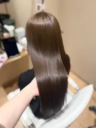 【カットなし】ケアカラー+3stepトリートメント