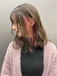 【明るくしたい方】ブリーチ+カラー+トリートメント(男女利用ok)