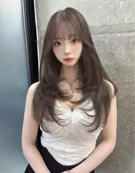 🫧人気No.1🫧透明感カラー＋髪質改善トリートメント✨内部補修×艶感UP