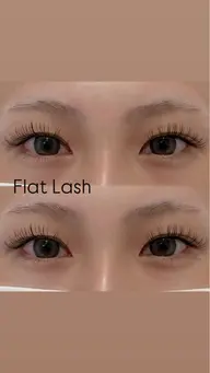 オフ込【フラットラッシュ】ボリュームデザインコース(つけ放題)¥6,750