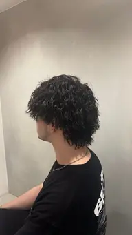 【特殊パーマ✨️】メンズカット👕&ツイストスパイラルパーマ🌀👾艶感トリートメント🫧