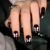 ベースカラー・図形選択自由のマグネットネイル