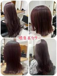 🌹暖色系カラーはこのクーポン🌹前髪カット+ブリーチなしダブルカラー＋クイックトリートメント🤍ミニモ限定🤍