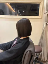 《 🍼平日16:00​〜​限定🍼 》練習用モデル❤️‍🔥ボブカット＋カラー / ⚠️仕上がり顎から肩