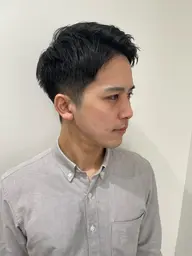 メンズカット+眉カット