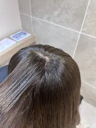 根本白髪染め+1stepトリートメント🫧