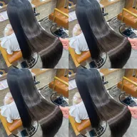 縮毛矯正➕カット➕4stepAujua【巻ける縮毛・結べる縮毛髪質改善】