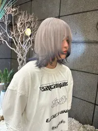 🩷毎日1名様限定🩷ケアブリーチ+カラー+クイックトリートメントクーポン価格🎀🎀(ケアダブルカラー)メンズOK