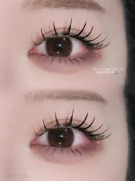 しっかりボリューム☆ フラットラッシュ140本🐈🤎✨️