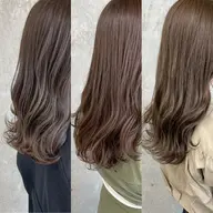 【新規様5月2日、4日限定50%OFF】ミディアム、ロング、カット＋ダメージレスカラー＋トリートメント【ベージュ】