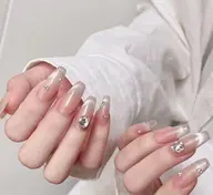 ⋆˙♡✨ワンホンマグネットフレンチネイル