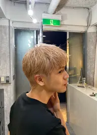 【22歳以下限定】メンズカット+ダブルカラー+トリートメント