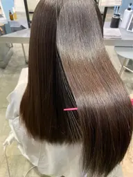 湿気に負けるな😵‍💫✊モヤ毛キュア➕つるぴカラー