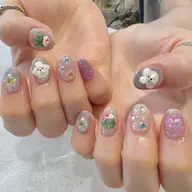 🦋💙オフなし シンプル 持ちこみネイル🦋💙