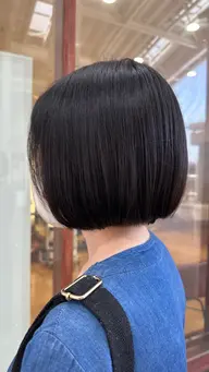 骨格矯正カット＋前髪ストーレート