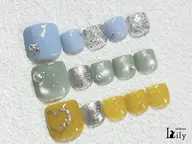 【フットジェル】定額デザイン　/当店のサンプルからお選び下さい/色の変更は出来ません/