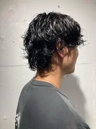 men's限定🎶カット＋🌀パーマ🌀＋トリートメント