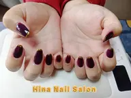 ワンカラー/先端ライン