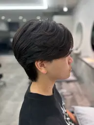 【美しい毛流れ✨️】ニュアンスパーマ+メンズカット‪✂︎‬(千葉駅/メンズ韓国ヘア)