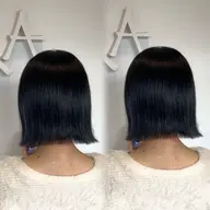 透け感暗髪🩵⭐️【うるおい艶感カラー➕カット✂️】