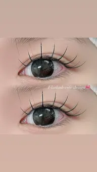 ご新規様限定🎀【高持続LEDマツエク】フラットラッシュ100本＋コーティング付🎶オフ可能