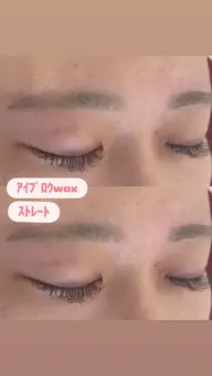 🎀アイブロウwaxスタイリング(ストレート,ストレートアーチ,アーチ)選択可⭐︎黄金比で眉毛を綺麗に🪽