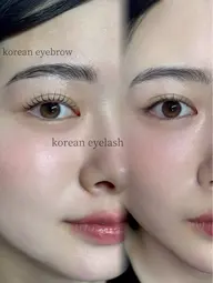 🇰🇷韓国式まつげパーマ🇰🇷＋🌙美眉スタイリング🌙【ブロウリフト+眉wax】骨格分析付き🧐