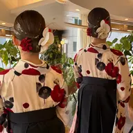 袴着付け＋ヘアセット￥14300