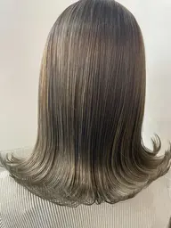 ✨人気No. ②✨✨透明感抜群✨カット＆アディクシーカラー＆AujuaクイックTR