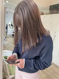〖刺激が少ないカラー💚💙〗頭皮に優しいオーガニックカラー🌿➕7種前処理トリートメント付き🫧《2回目以降の方♡》