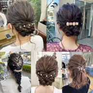 【結婚式.イベントに】🕊パーティーヘアセット☆