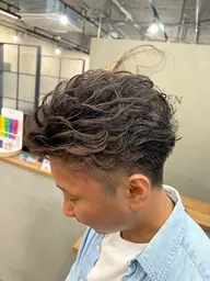 【リラックスされたい方はコチラ✌️】似合わせメンズカット➕透明感カラー➕眉カット✨️