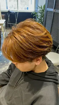 「u25」圧倒的イケてるカラー💫メンズハイライト(入れ放題)＋メンズカット＋トリートメント🧡¥11800​〜​