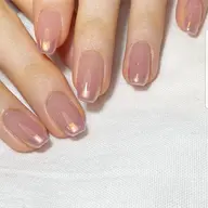 ミラーorガラスフレンチネイル