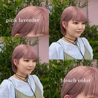 ツヤ髪ハイトーン🪞【ケアブリーチ】➕【オンカラー】カット込