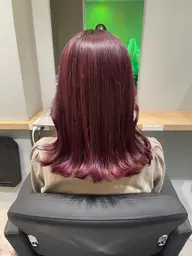 カット＋ダブルカラー(ブリーチ)