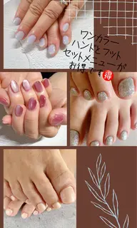 🖐️ハンド&フット🦶ワンカラーセットメニュー