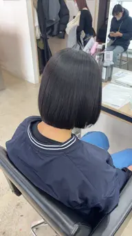 【気になるを解消】ポイントケア縮毛矯正＋トリートメント✨ ※土日祝+¥1,100、(前髪カット+¥1,100)