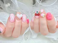 <ミニモ学割＞U24 ❤︎オフ込ワンホン･韓国っぽ･ギャルまで大満足フルデザイン(アート10本)【自爪4mm以内】 ❤︎