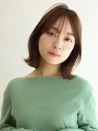 【人気No.2】似合わせカット+オーガニックカラー+３ステップTR￥9800